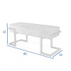 Lavice STRAKOŠ DLK1 80x34