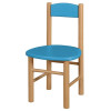 Dřevěná dětská barevná židlička STRAKOŠ AD 251