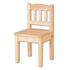 Dřevěná dětská židlička STRAKOŠ  AD 241