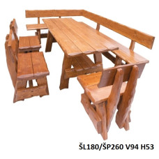 Zahradní set STRAKOŠ MO 264 (180x80 cm) Zahradní set STRAKOŠ MO 264 (180x80 cm)