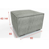 Taburet STRAKOŠ TOP 02 60x60