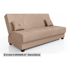 Rozkládací pohovka STRAKOŠ B-A mini 2 s úložným prostorem, rozkládací na spaní