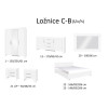 Postel STRAKOŠ C-B 22 160cm