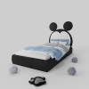 Dětská postel STRAKOŠ - myška Mickey