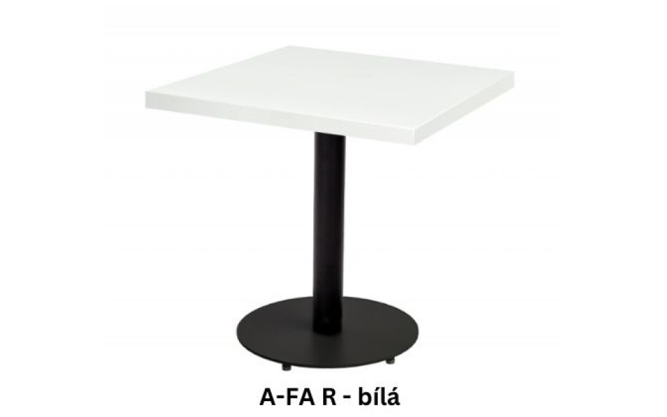 Kavárenský čtvercový stůl STRAKOŠ A-FA R 