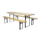 Pivní set STRAKOŠ 220 x 70 cm - STRONG