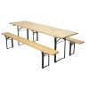 Pivní set STRAKOŠ 220 x 70 cm - STRONG