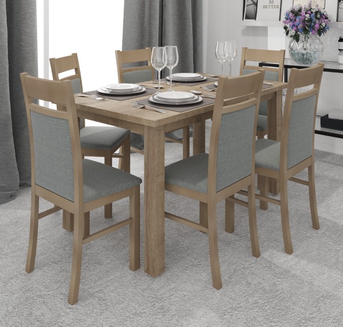 Jídelní set STRAKOŠ 1+6 DSF 62/3 a DM25