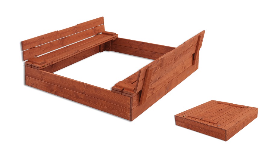 Dětské pískoviště s lavičkou STRAKOŠ MO 250