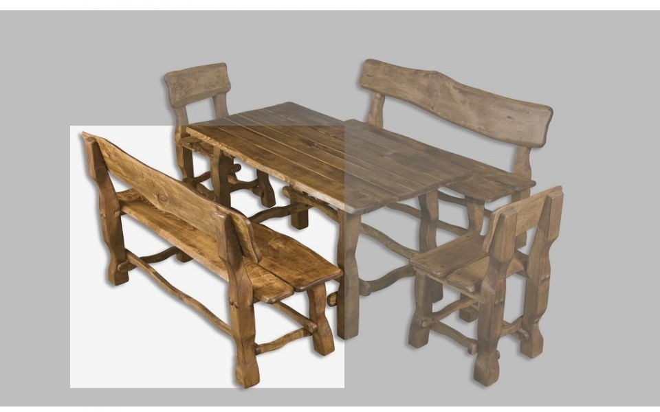 Zahradní lavice STRAKOŠ MO 101