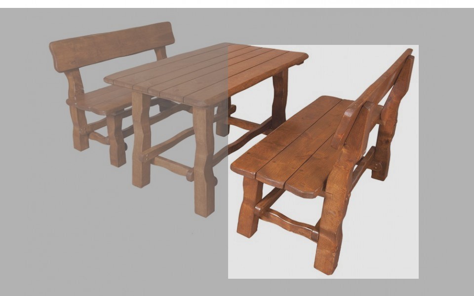 Zahradní lavice STRAKOŠ MO 211