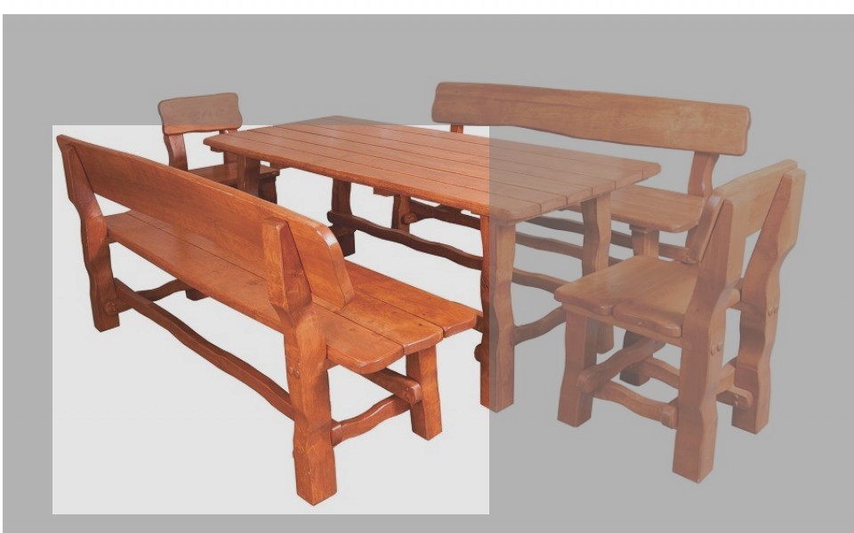 Zahradní lavice STRAKOŠ MO 212