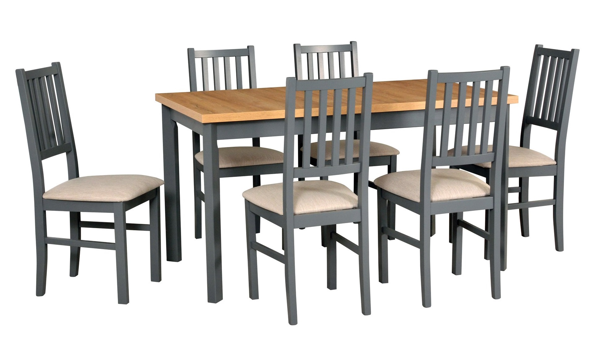 Jídelní set STRAKOŠ 1+6 MA V-P a N VII