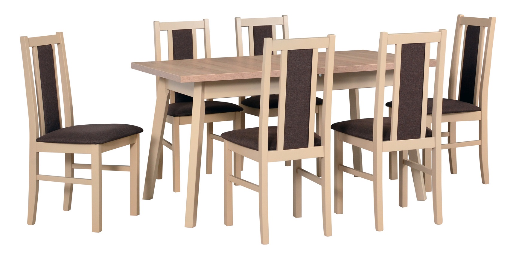 Jídelní set STRAKOŠ 1+6 OS V a B XIV