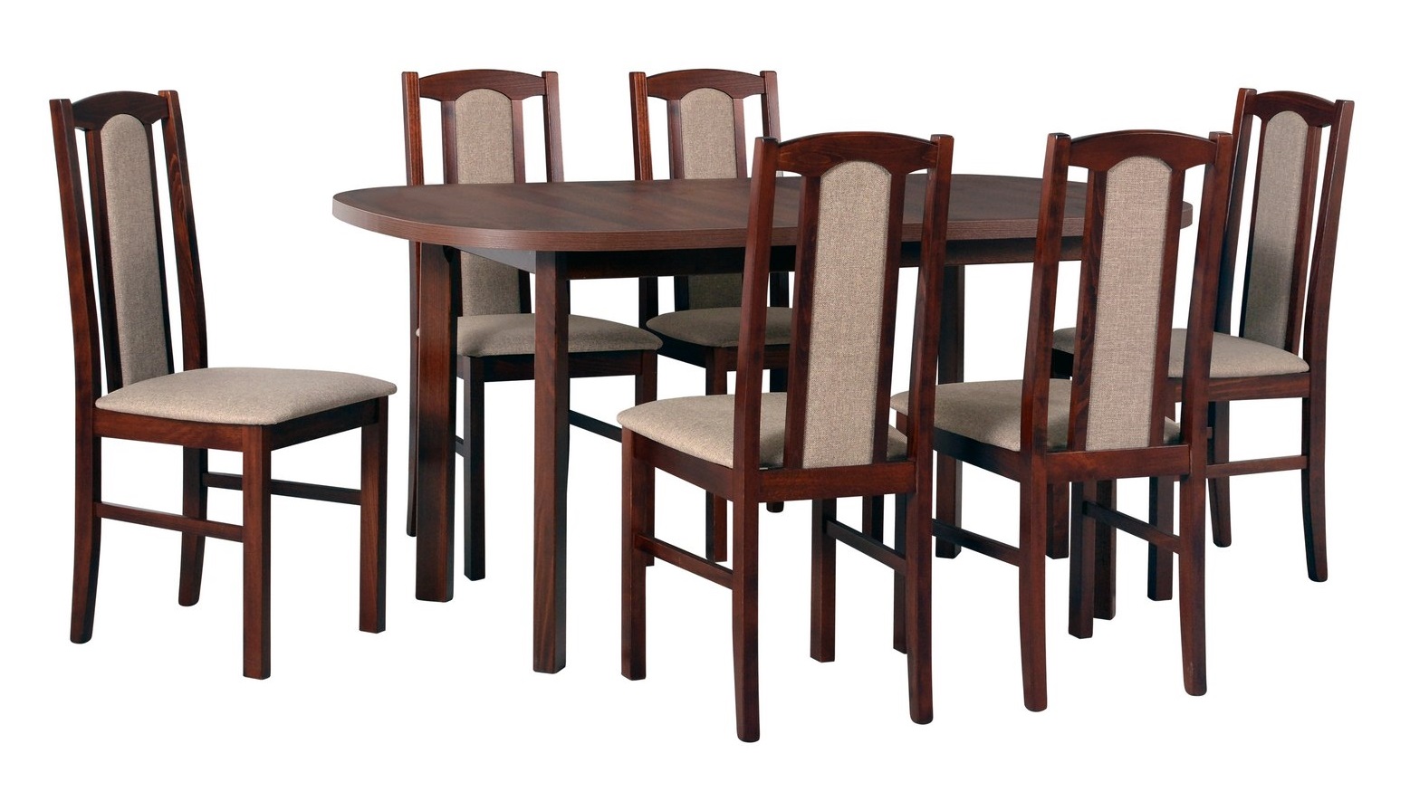 Jídelní set STRAKOŠ 1+6 WE I-P a B VII