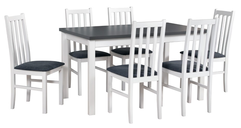 Jídelní set STRAKOŠ 1+6 AL II a B X