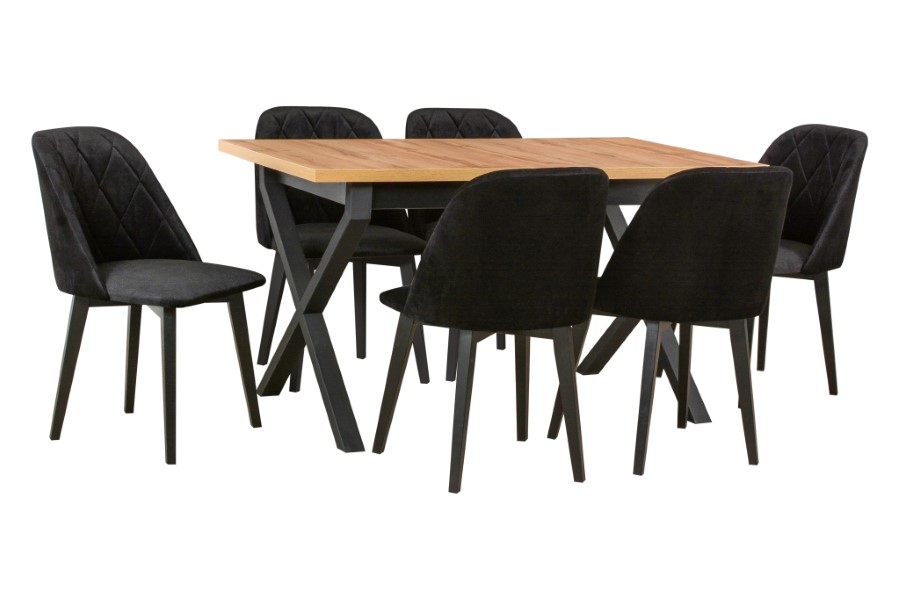 Jídelní set STRAKOŠ 1+6 IK I a MT III