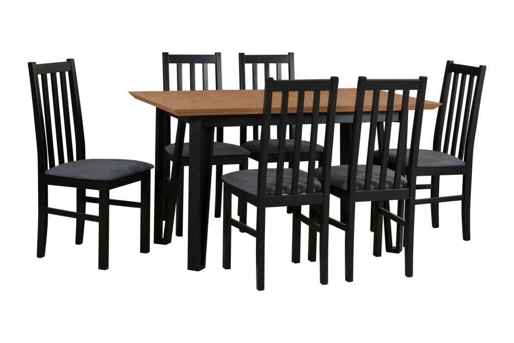 Jídelní set STRAKOŠ 1+6 IK V a B X