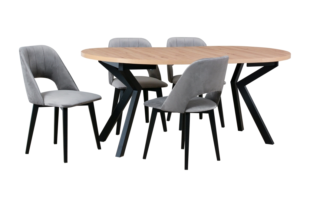 Jídelní set STRAKOŠ 1+6 IK VIII a MT IV