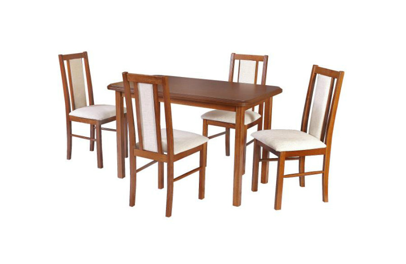 Jídelní set STRAKOŠ pro 4 osoby Kvido 1+4