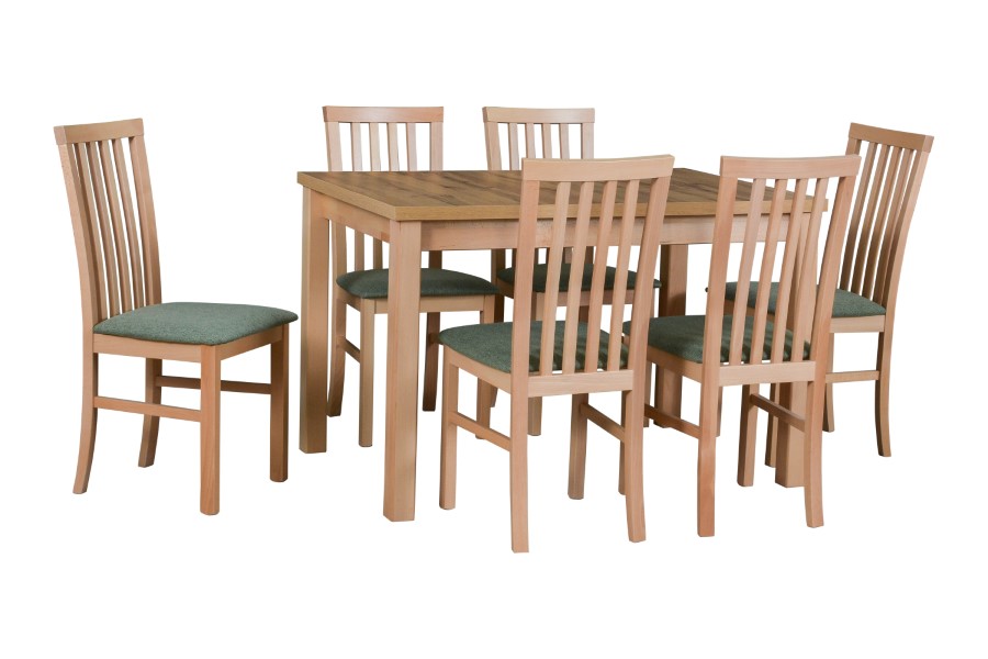 Jídelní set STRAKOŠ 1+6 MA V a M I