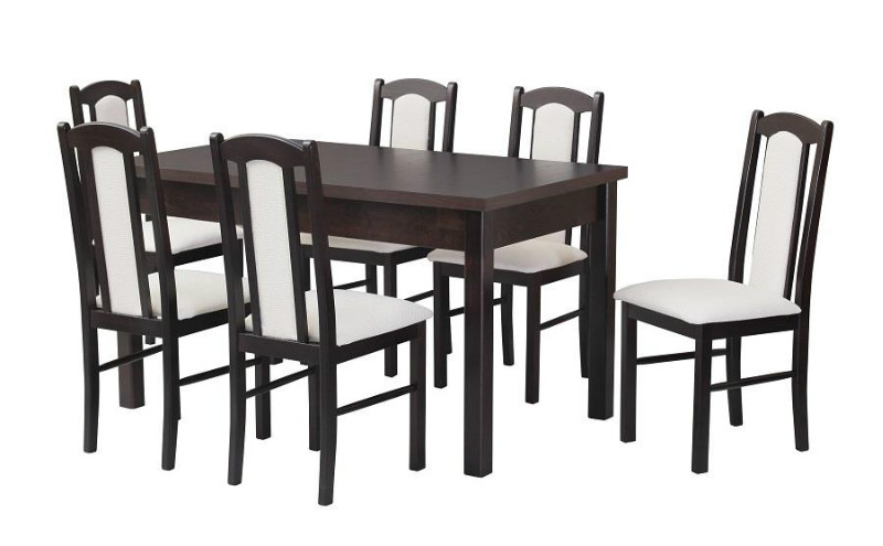 Jídelní set STRAKOŠ 1+6 MO I a B VII