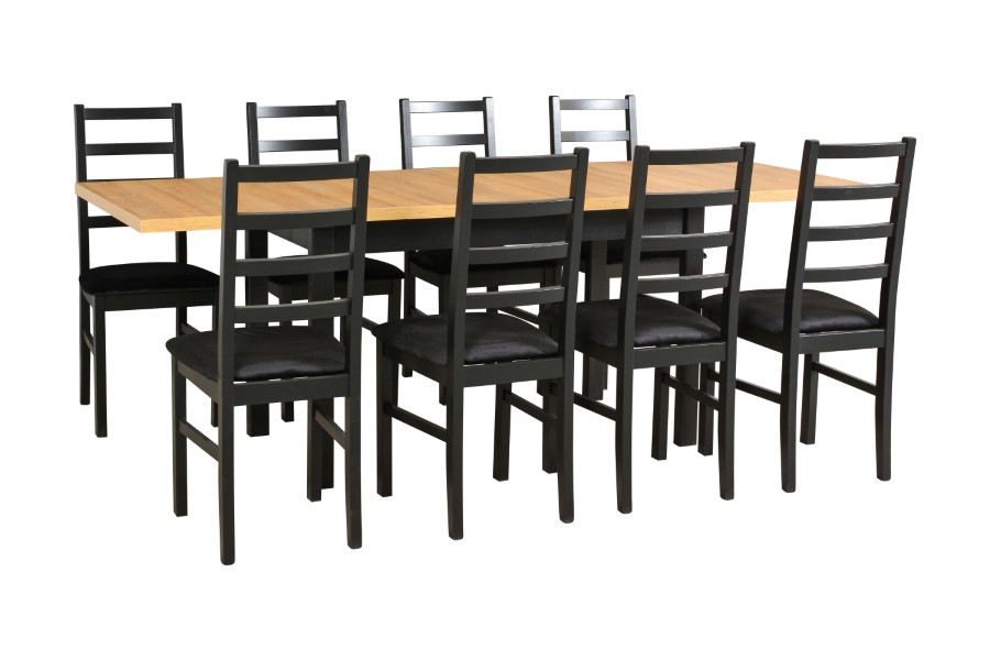 Jídelní set STRAKOŠ 1+8 MO I XL a N VIII