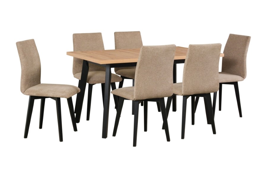 Jídelní set STRAKOŠ 1+6 OS V a LU II