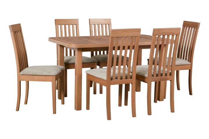 Jídelní set STRAKOŠ 1+6 WE II a R IX