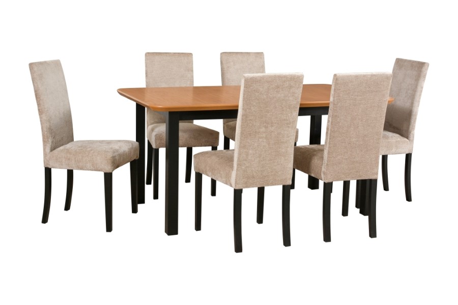 Jídelní set STRAKOŠ 1+6 WE V-S a R II