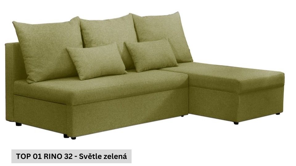 Produktové foto Rozkládací sedací souprava STRAKOŠ TOP 1 s úložným prostorem, rozkládací na spaní