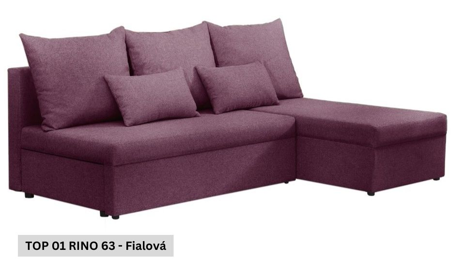 Produktové foto Rozkládací sedací souprava STRAKOŠ TOP 1 s úložným prostorem, rozkládací na spaní