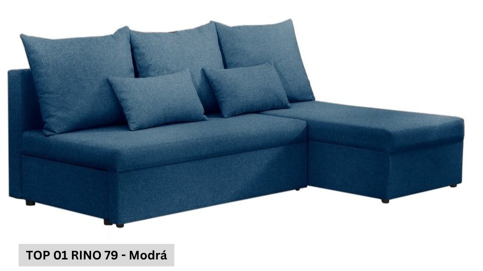 Produktové foto Rozkládací sedací souprava STRAKOŠ TOP 1 s úložným prostorem, rozkládací na spaní