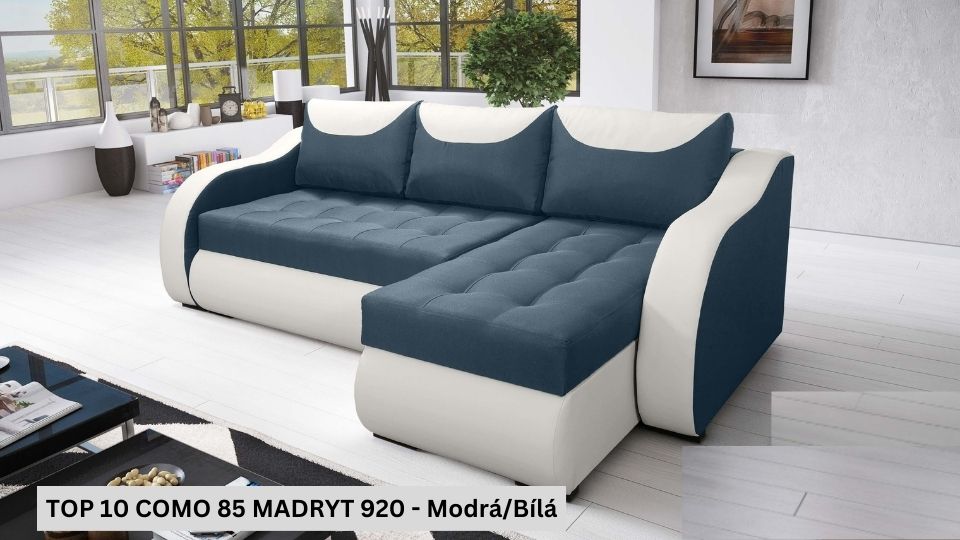 Rozkládací sedací souprava STRAKOŠ TOP 10 s úložným prostorem, rozkládací na spaní