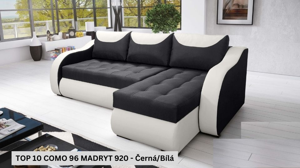 Produktové foto Rozkládací sedací souprava STRAKOŠ TOP 10 s úložným prostorem, rozkládací na spaní