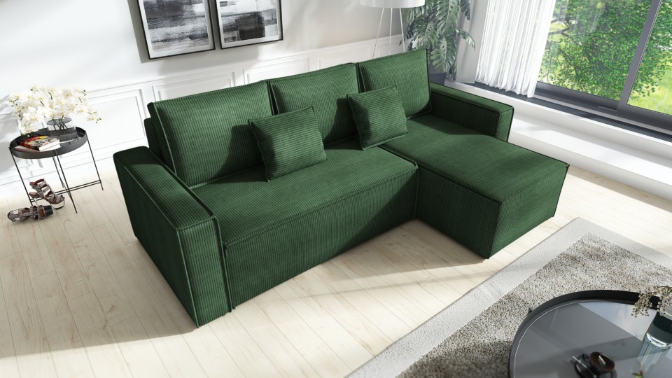 Produktové foto Rozkládací sedací souprava STRAKOŠ TOP 100 s úložným prostorem, rozkládací na spaní