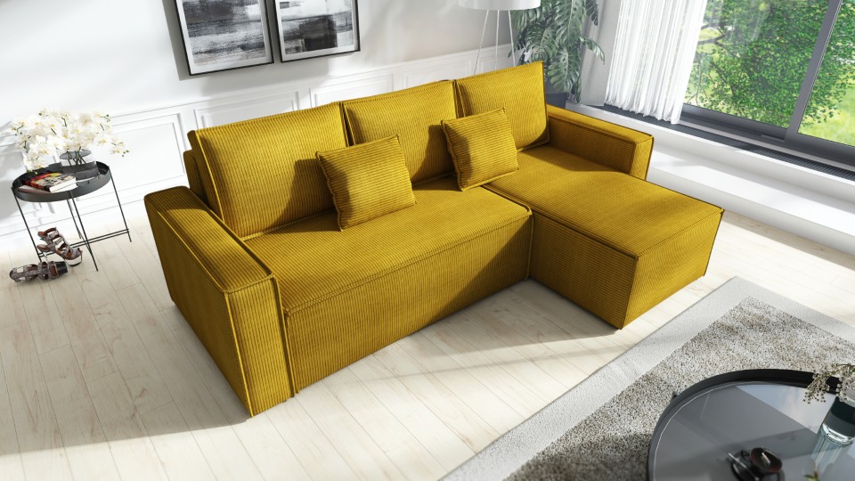 Produktové foto Rozkládací sedací souprava STRAKOŠ TOP 100 s úložným prostorem, rozkládací na spaní