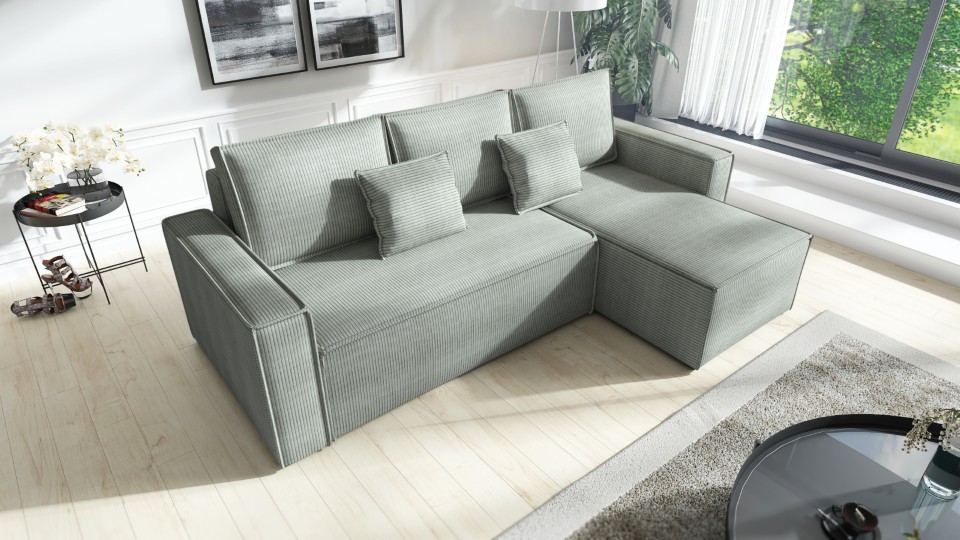 Produktové foto Rozkládací sedací souprava STRAKOŠ TOP 100 s úložným prostorem, rozkládací na spaní