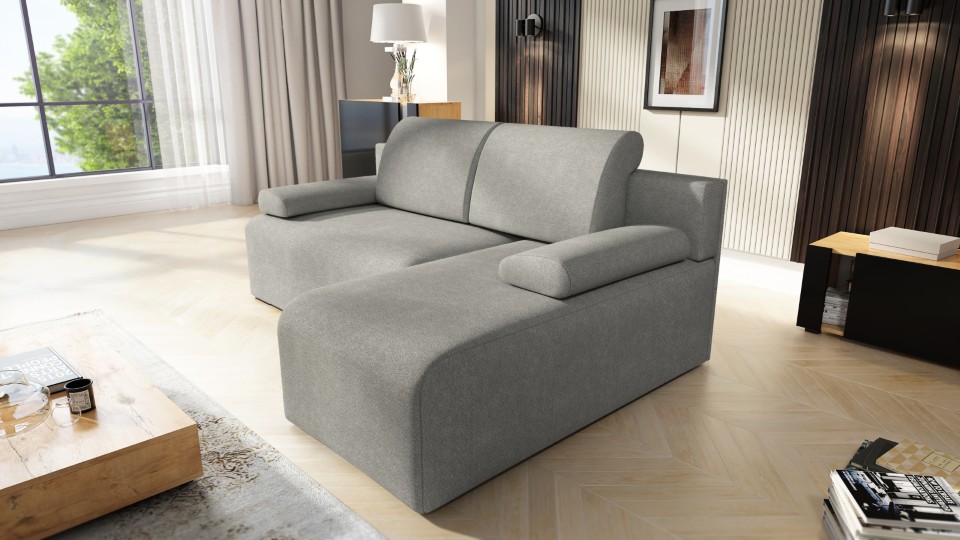 Produktové foto Rozkládací sedací souprava STRAKOŠ TOP 108 s úložným prostorem, rozkládací na spaní