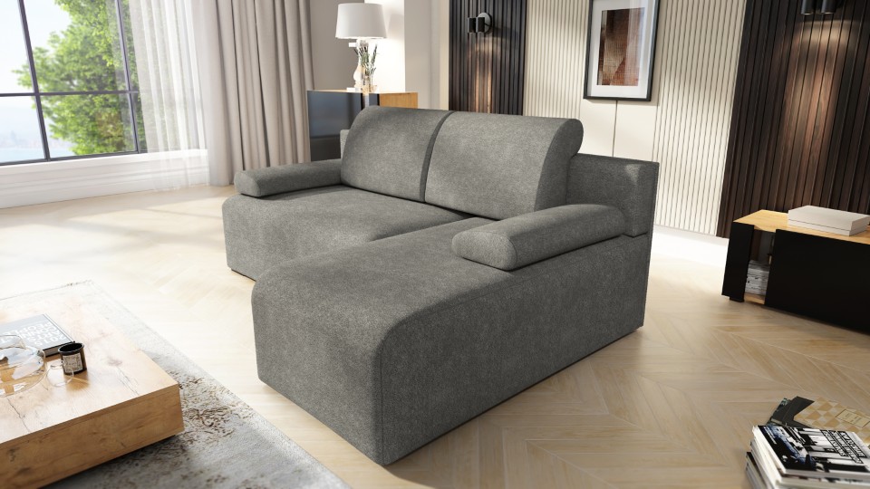 Produktové foto Rozkládací sedací souprava STRAKOŠ TOP 108 s úložným prostorem, rozkládací na spaní