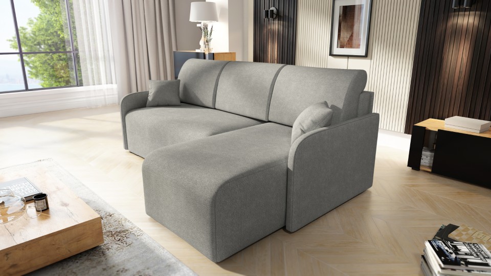 Produktové foto Rozkládací sedací souprava STRAKOŠ TOP 109 s úložným prostorem, rozkládací na spaní