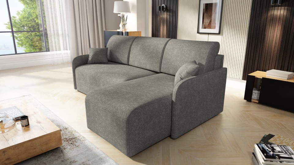 Produktové foto Rozkládací sedací souprava STRAKOŠ TOP 109 s úložným prostorem, rozkládací na spaní