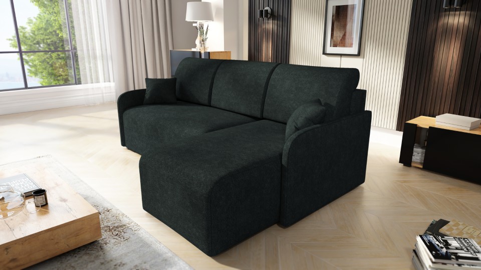 Produktové foto Rozkládací sedací souprava STRAKOŠ TOP 109 s úložným prostorem, rozkládací na spaní