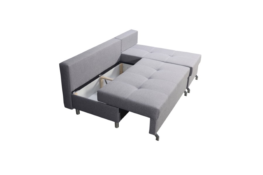 Produktové foto Rozkládací sedací souprava STRAKOŠ TOP 90 s úložným prostorem, rozkládací na spaní