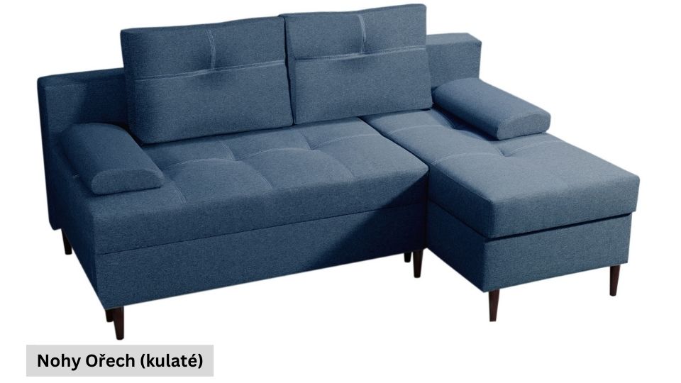 Produktové foto Rozkládací sedací souprava STRAKOŠ TOP 14 s úložným prostorem, rozkládací na spaní