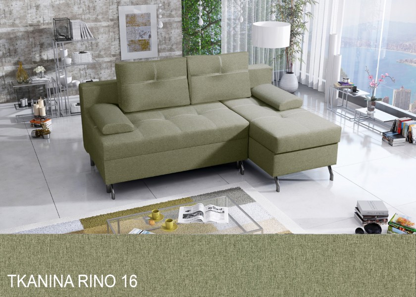 Produktové foto Rozkládací sedací souprava STRAKOŠ TOP 14 s úložným prostorem, rozkládací na spaní