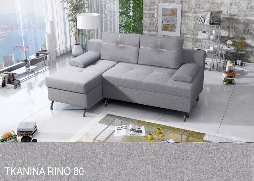 Produktové foto Rozkládací sedací souprava STRAKOŠ TOP 14 s úložným prostorem, rozkládací na spaní