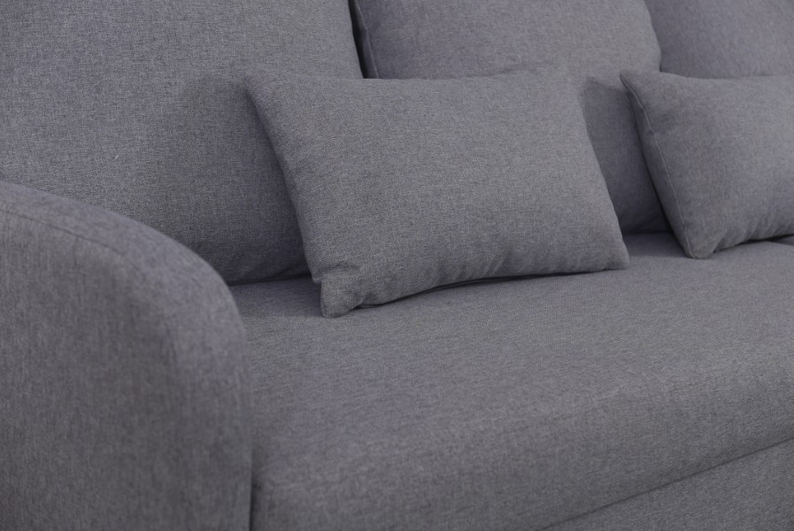 Produktové foto Rozkládací sedací souprava STRAKOŠ TOP 2 s úložným prostorem, rozkládací na spaní