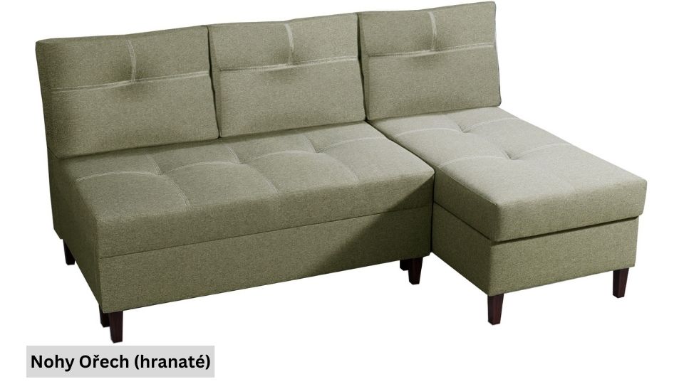 Produktové foto Rozkládací sedací souprava STRAKOŠ TOP 20 s úložným prostorem, rozkládací na spaní