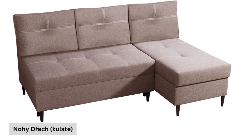 Produktové foto Rozkládací sedací souprava STRAKOŠ TOP 20 s úložným prostorem, rozkládací na spaní